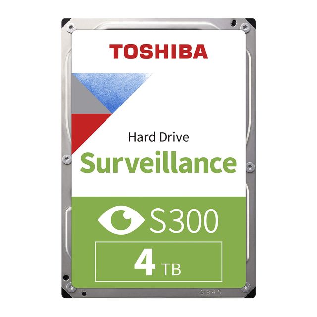 Toshiba S300 Surveillance HDD 4TB • Toshiba