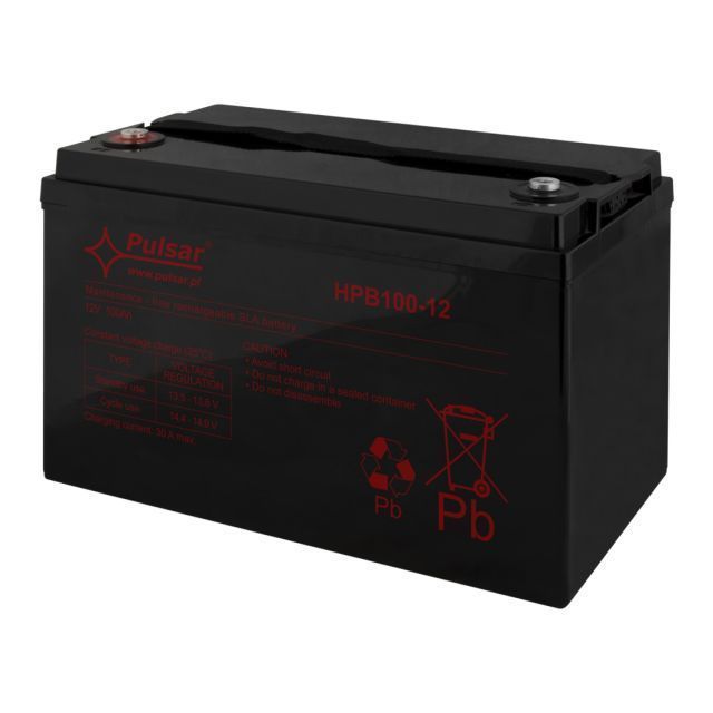 HPB100-12 / 12 V / 100 Ah • Pulsar