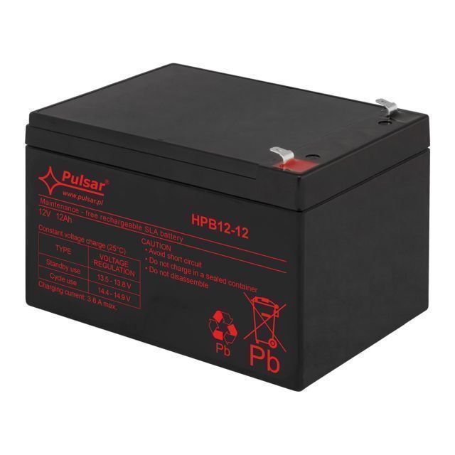 HPB12-12 / 12 V / 12 Ah • Pulsar