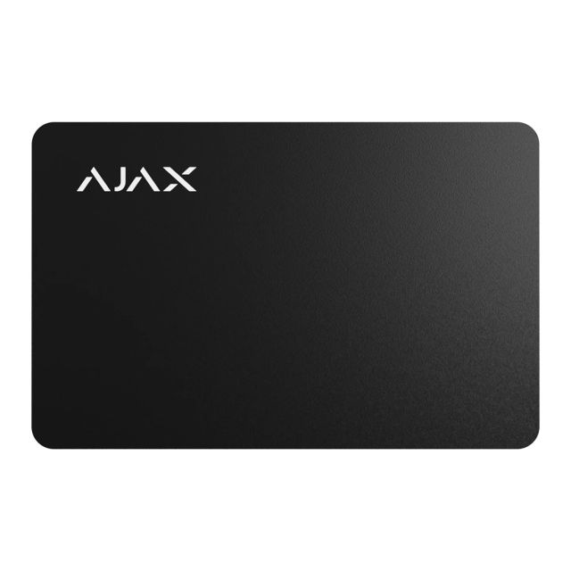Pass Black / 13.56 MHz / 25 pcs • Ajax