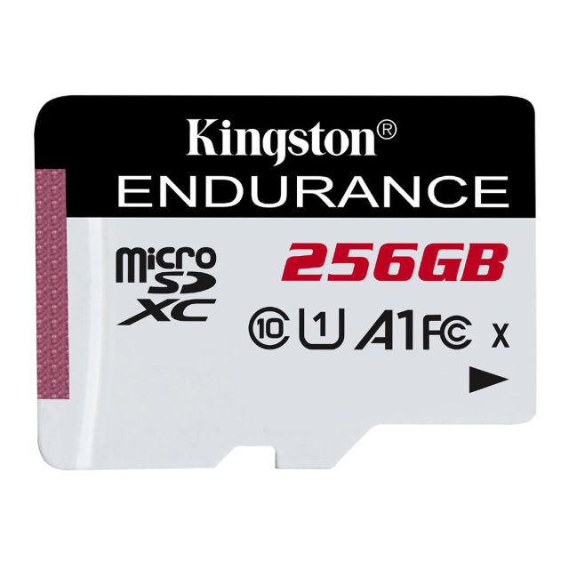 Kingston High-Endurance microSDHC card 256GB • Kingston