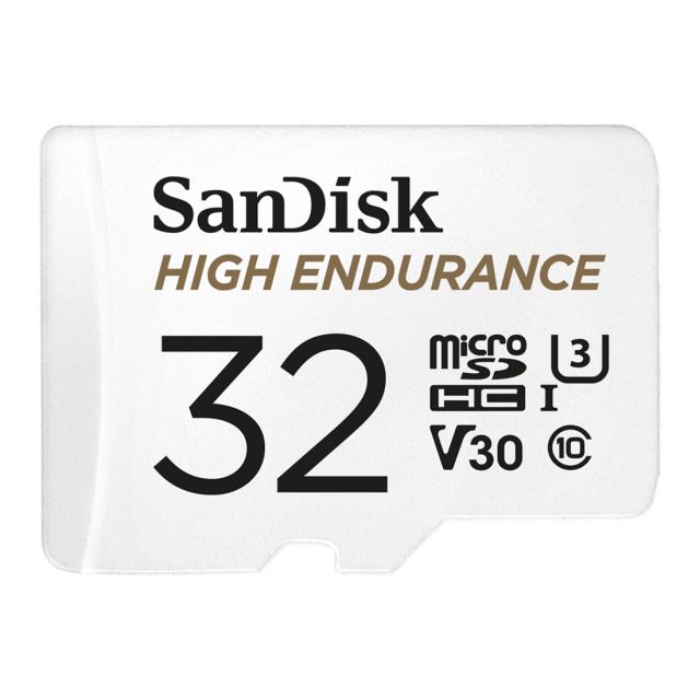 SanDisk High Endurance microSDHC card 32GB • SanDisk