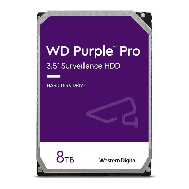 WD Purple Pro Smart Video HDD 8TB • Western Digital