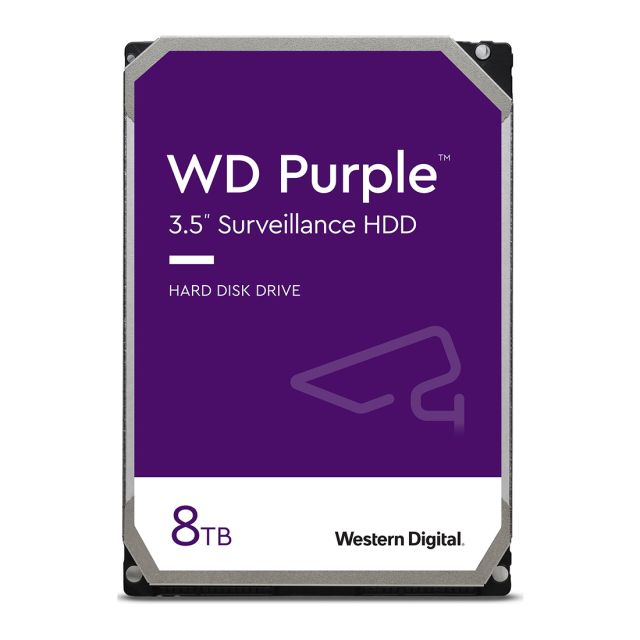 WD Purple Surveillance HDD 8TB • Western Digital
