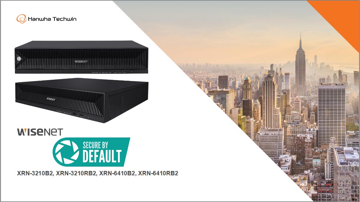 Wisenet network recorder